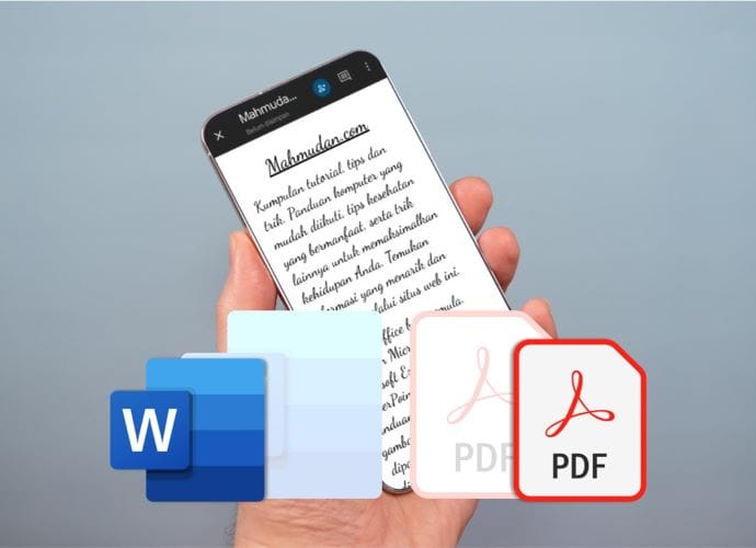 3 Langkah Mudah Cara Mengubah Word Menjadi PDF pada Android, Ternyata Semudah Ini