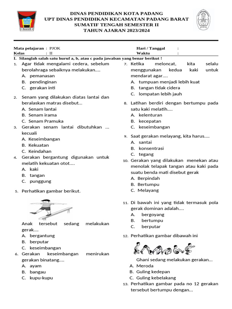 5 Fakta Mengejutkan Soal Pjok Kelas 2 Semester 2 Pdf yang Wajib Diketahui Orang Tua 5 Fakta Mengejutkan Soal Pjok Kelas 2 Semester 2 Pdf yang Wajib Diketahui Orang Tua
