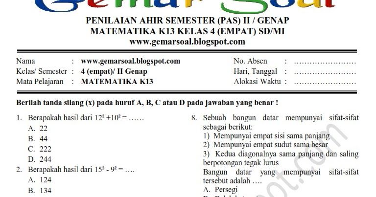 Soal Agama Buddha Sd 1 Dan Kunci Jawaban - Soal Terpadu
